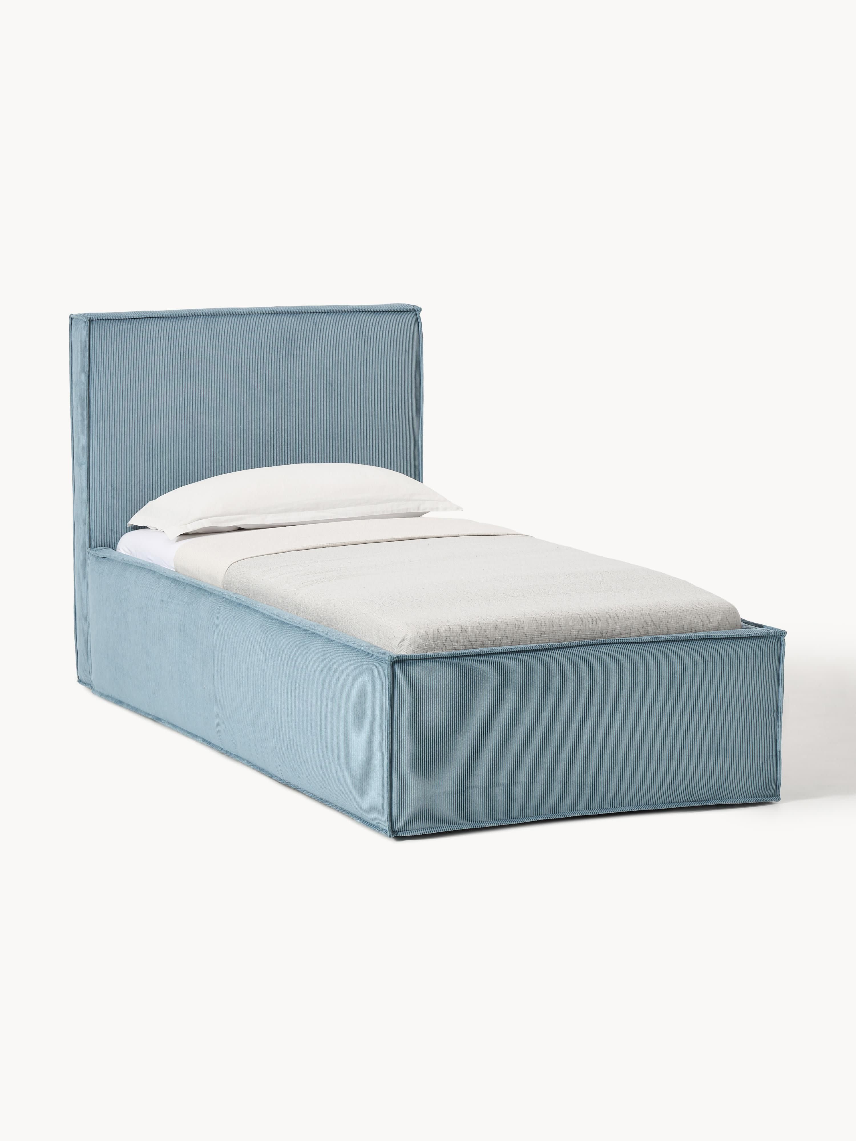 Cord-Einzelbett Dream mit Stauraum