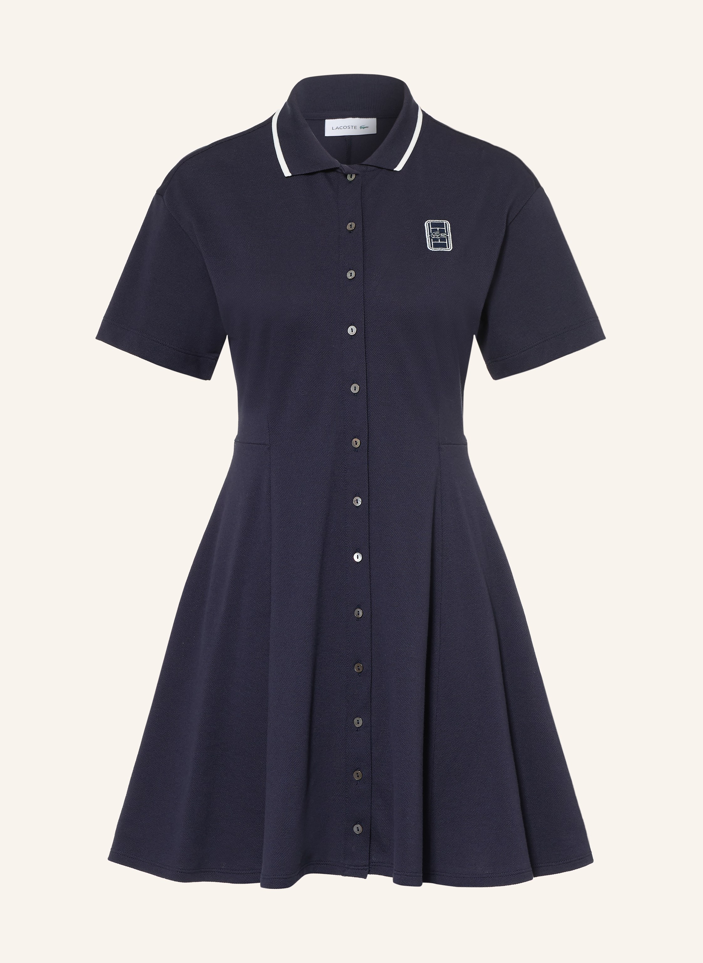 LACOSTE Piqué-Polokleid