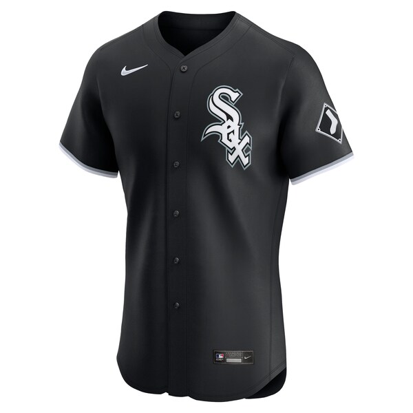 Chicago White Sox Nike Alternate Vapor Premier Elite Patch Jersey - Black