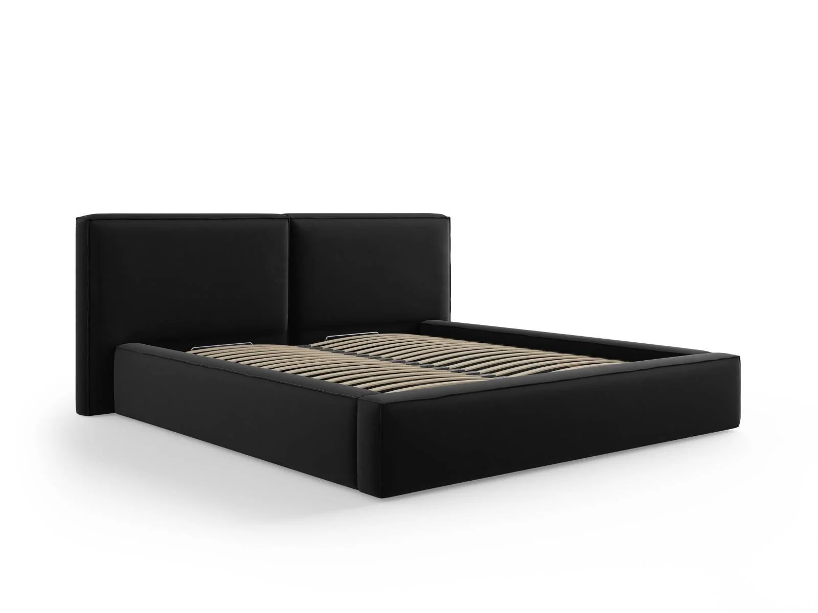 Bedframe Jodie met opbergruimte velvet 180 x 200 cm