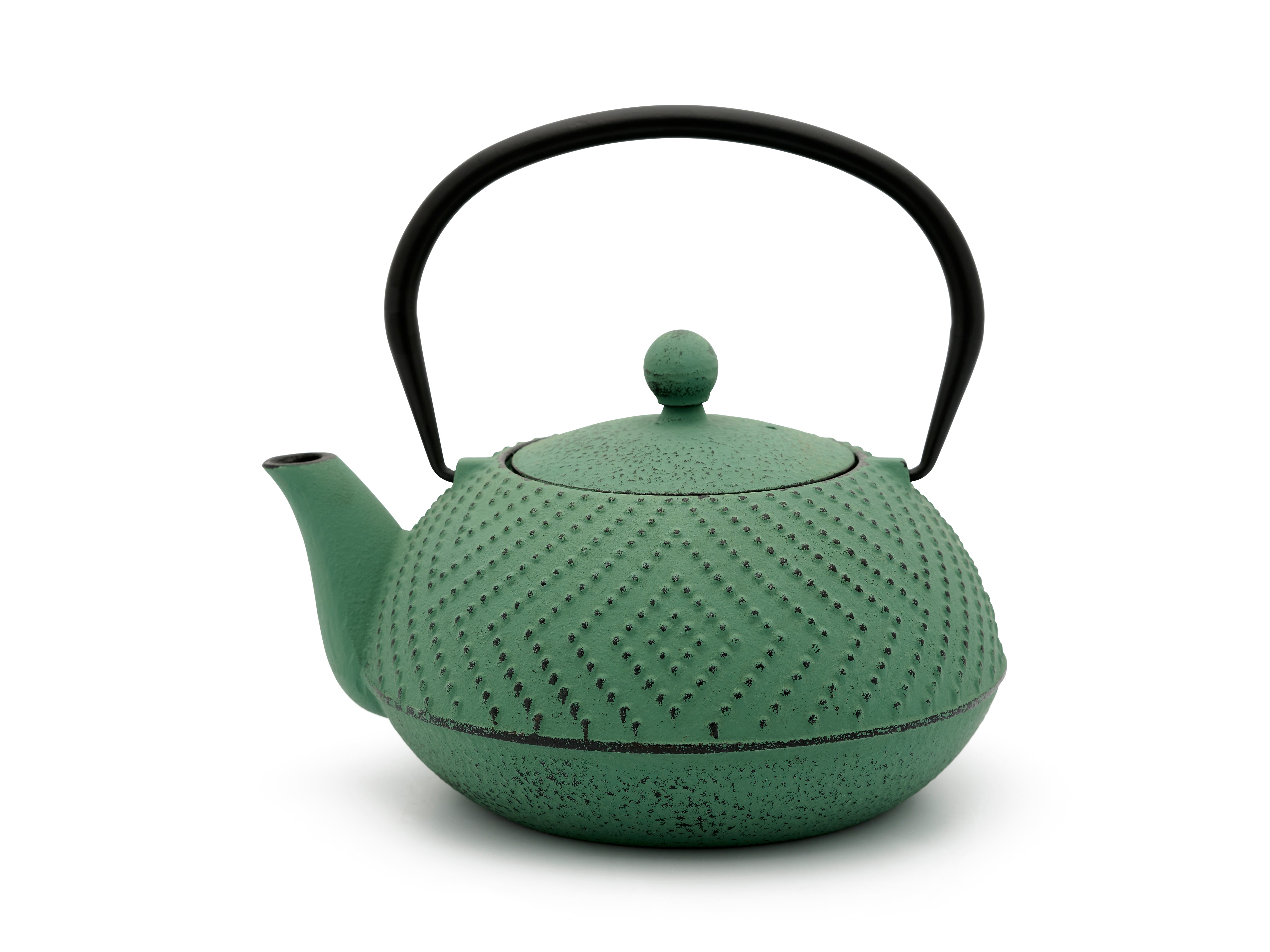 Bredemeijer - Theepot Yuka 1.2L groen inclusief filter - MET GRATIS KOPJES