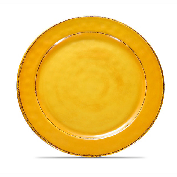 Assiette de Présentation Jaune 22 à 28 cm - Pujadas - Jaune - l0.1- L0.1- P0.1- h2.5- Mélaminé