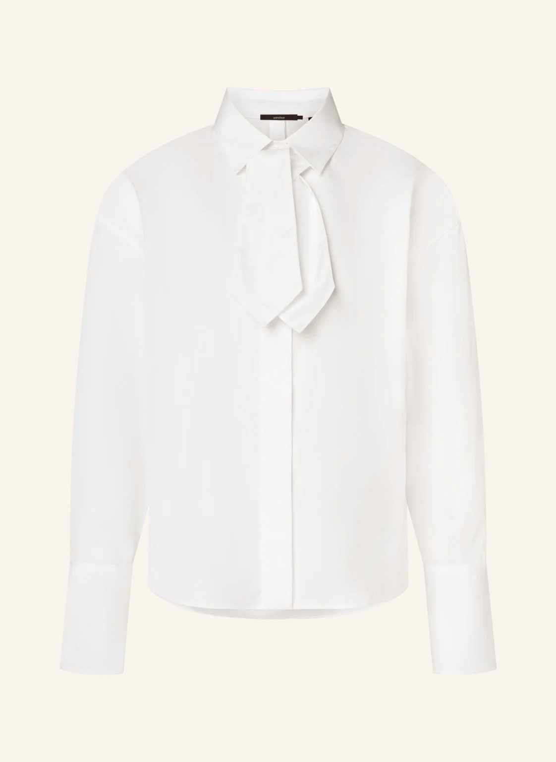 windsor. Hemdbluse mit abnehmbarer Schluppe