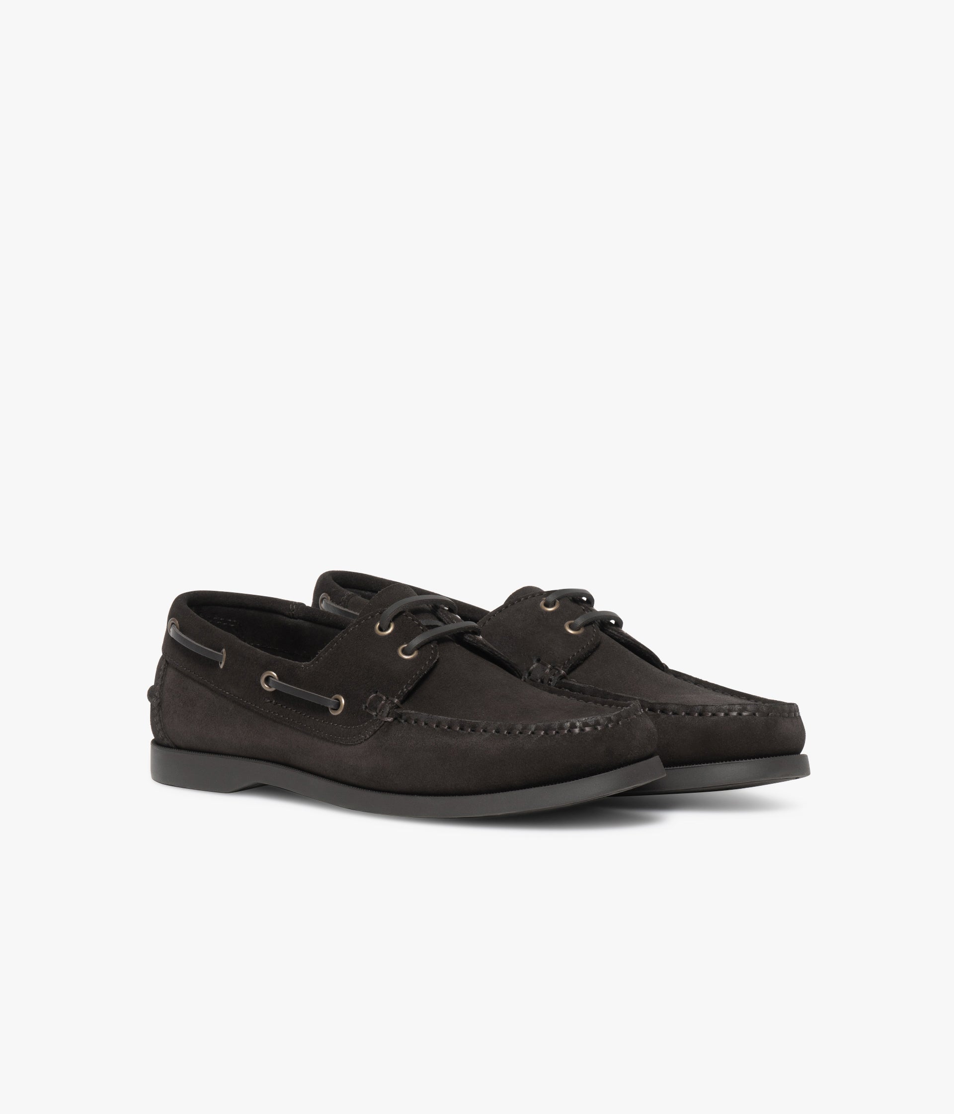Chaussure bateau Dan chocolat