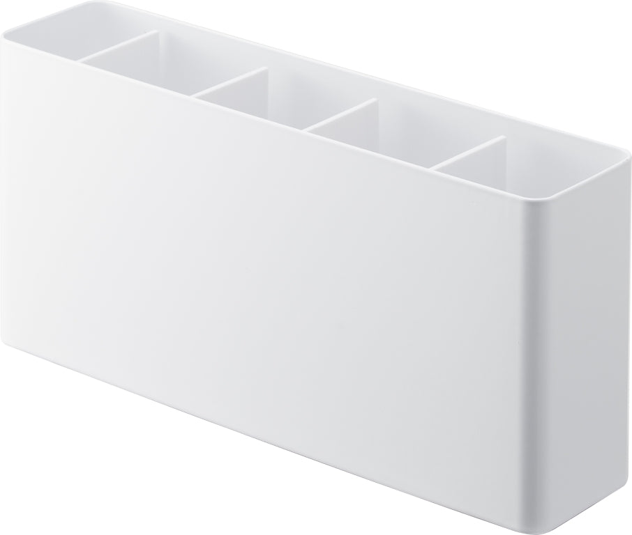 Yamazaki Keukengerei en Snijplank Houder - Tower - Wit