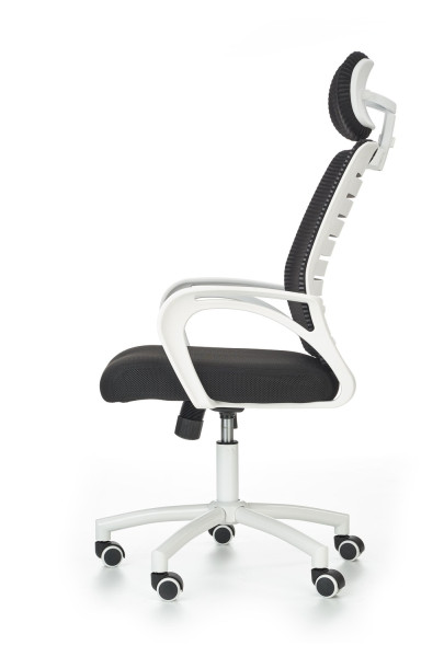 Fotel biurowy SOCKET czarny/biały