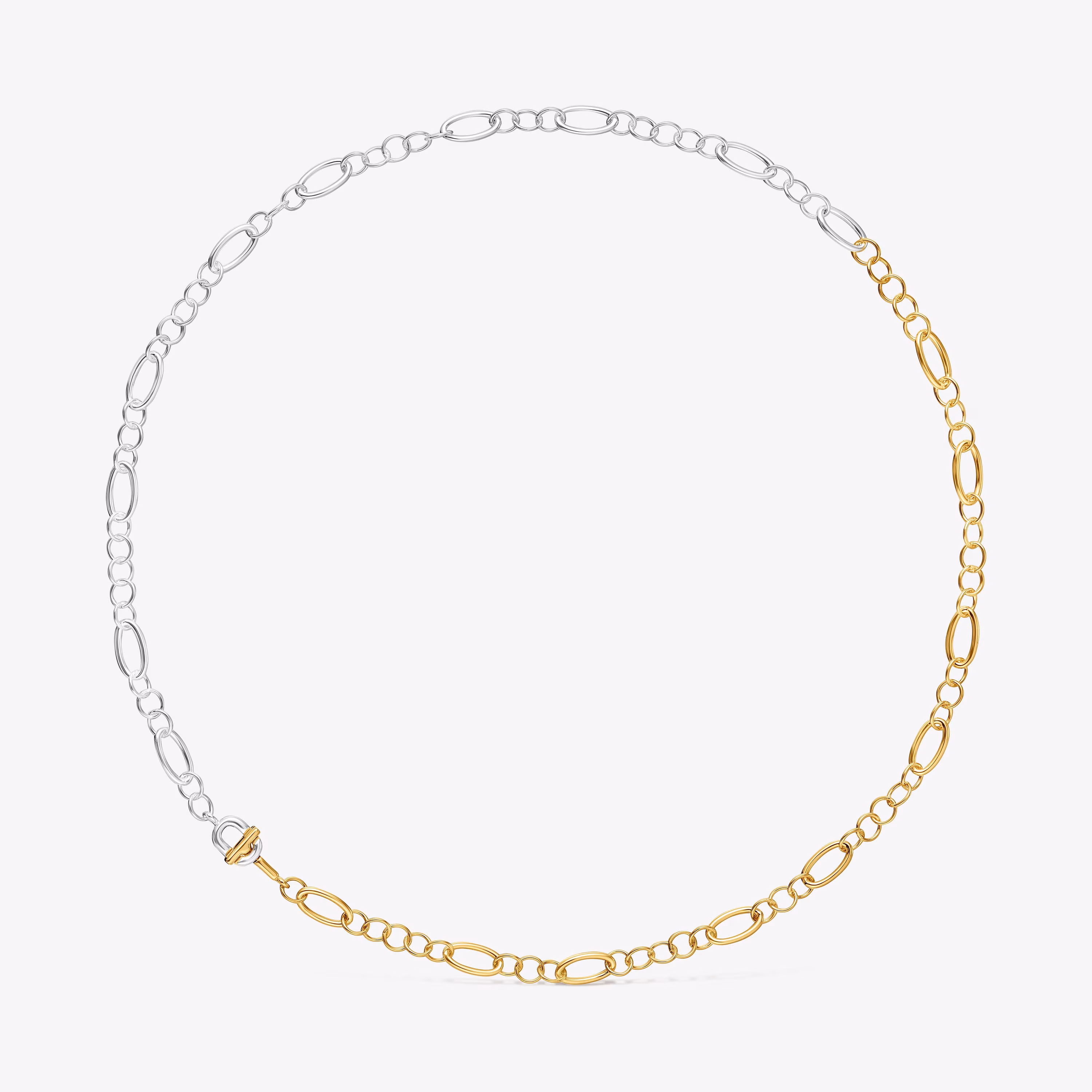 Collar cadena pequeña bicolor TOUS MANIFESTO