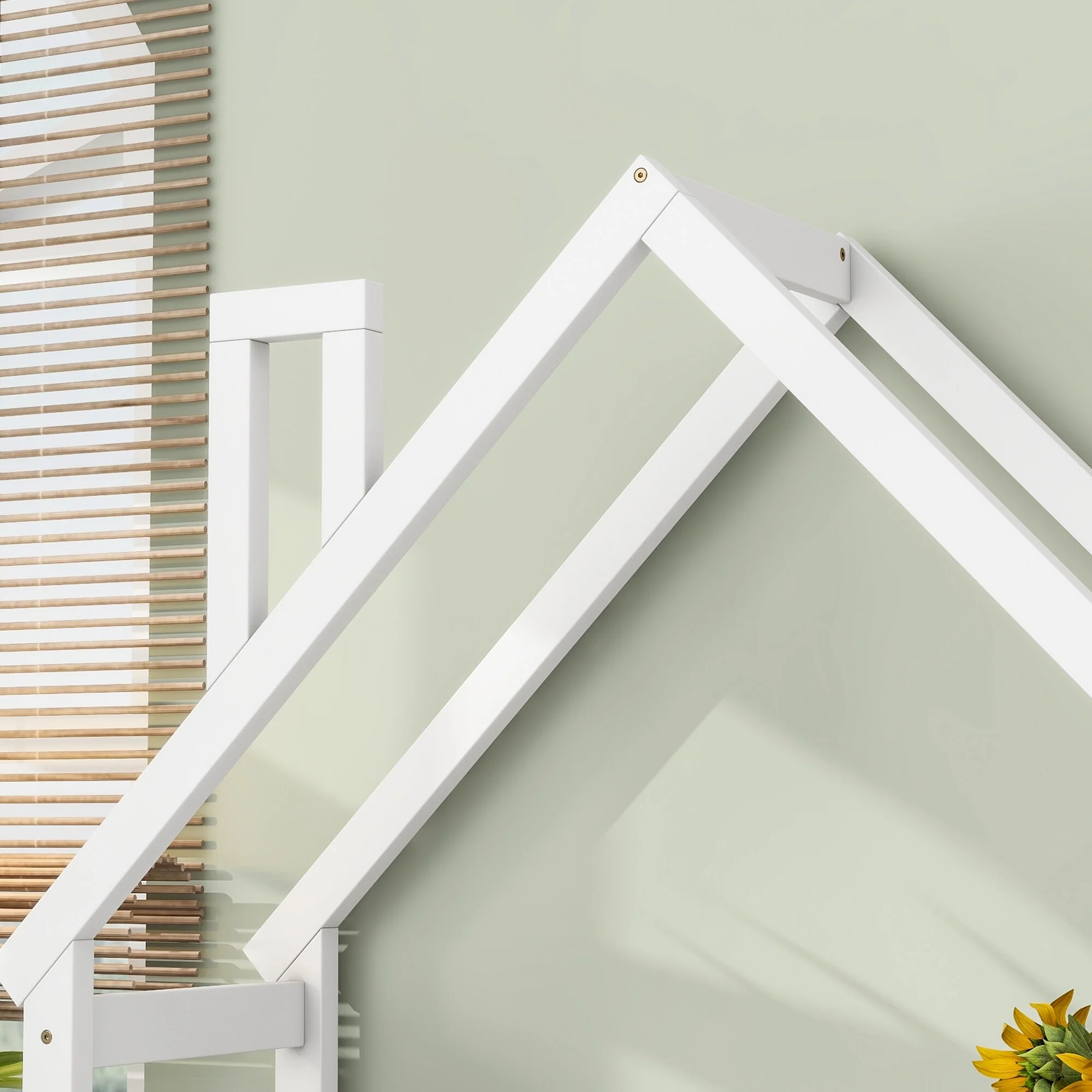 House-shaped Wooden writing Desk,Kids study Table,Bookshelf & Toy Storage