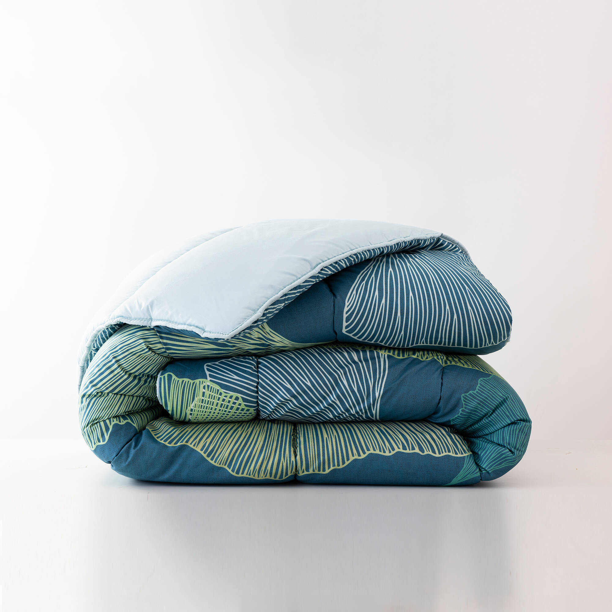 Couette polyester imprimée Gingko 200 g/m²