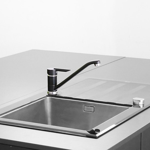 Mitigeur évier noir Essebagno Tango Plus