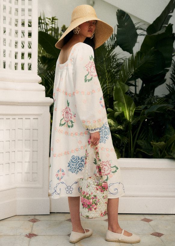Keisha Dress - Sézane x Andion