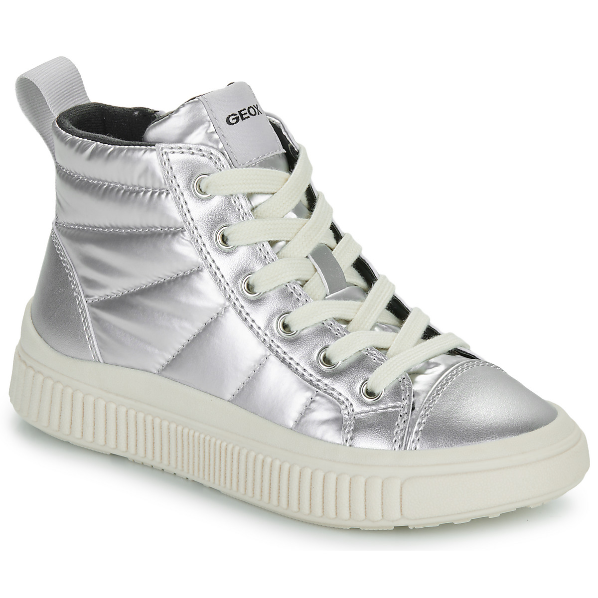 Geox - J LAQUINNY GIRL - Silver
