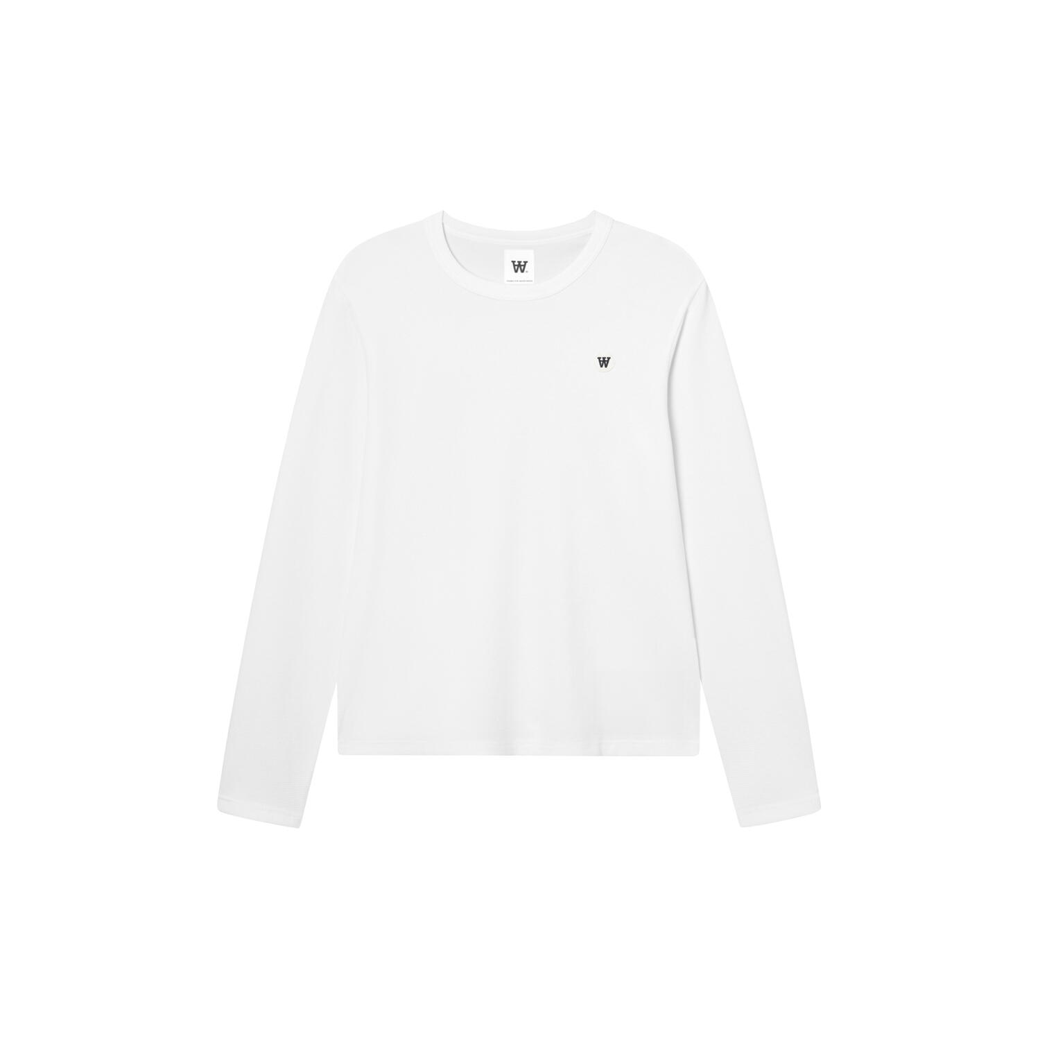 WWAce LS Tee, bright white