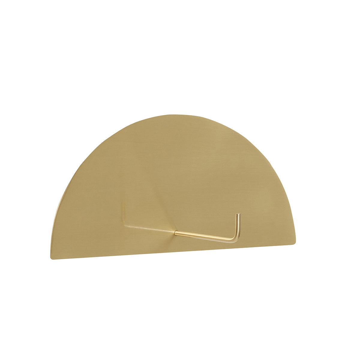 Hübsch toiletrolhouder Form - ijzer - 28x14xh13cm