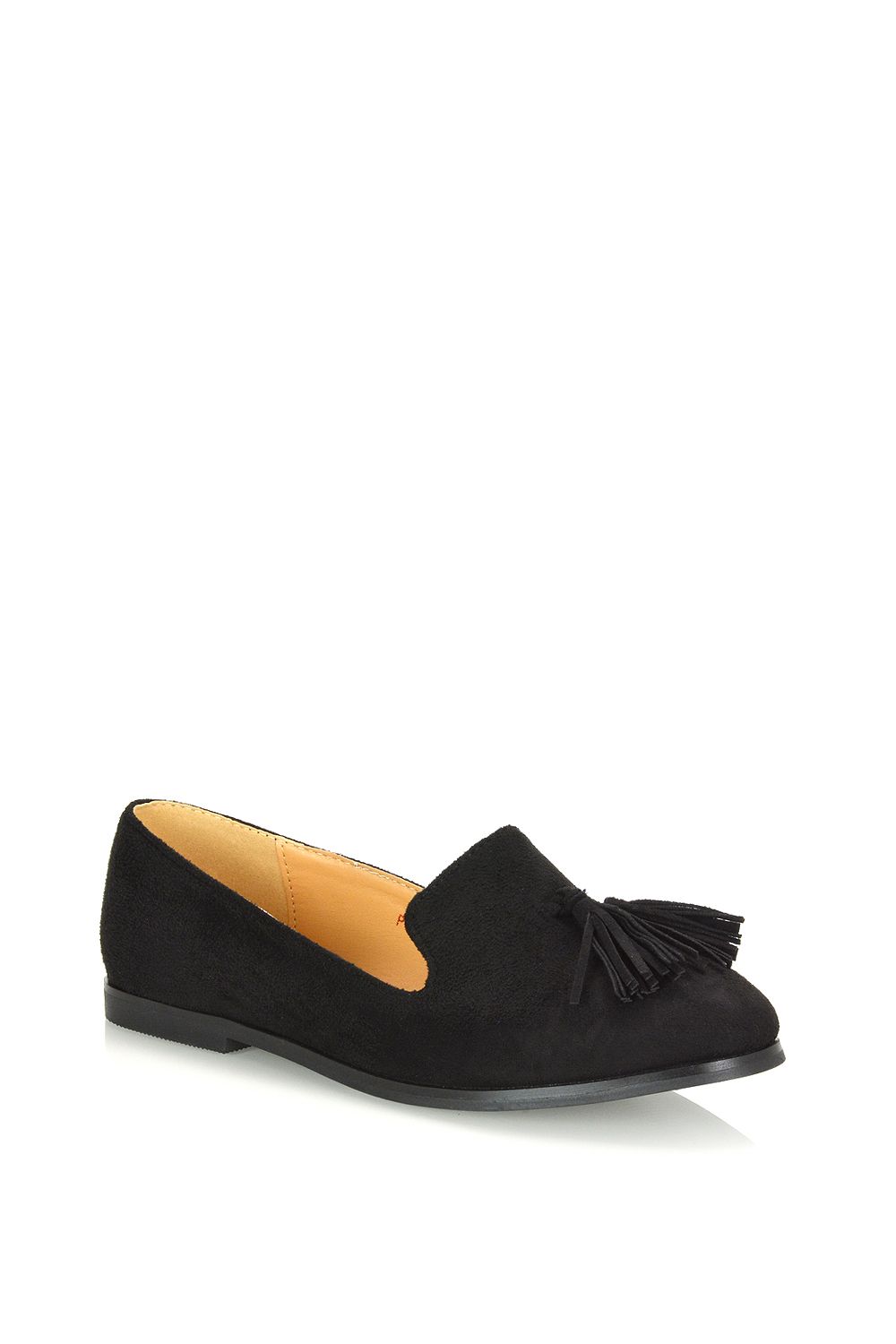 XY London Betsy' Flat Pointed Toe Tassel Loafer Shoes