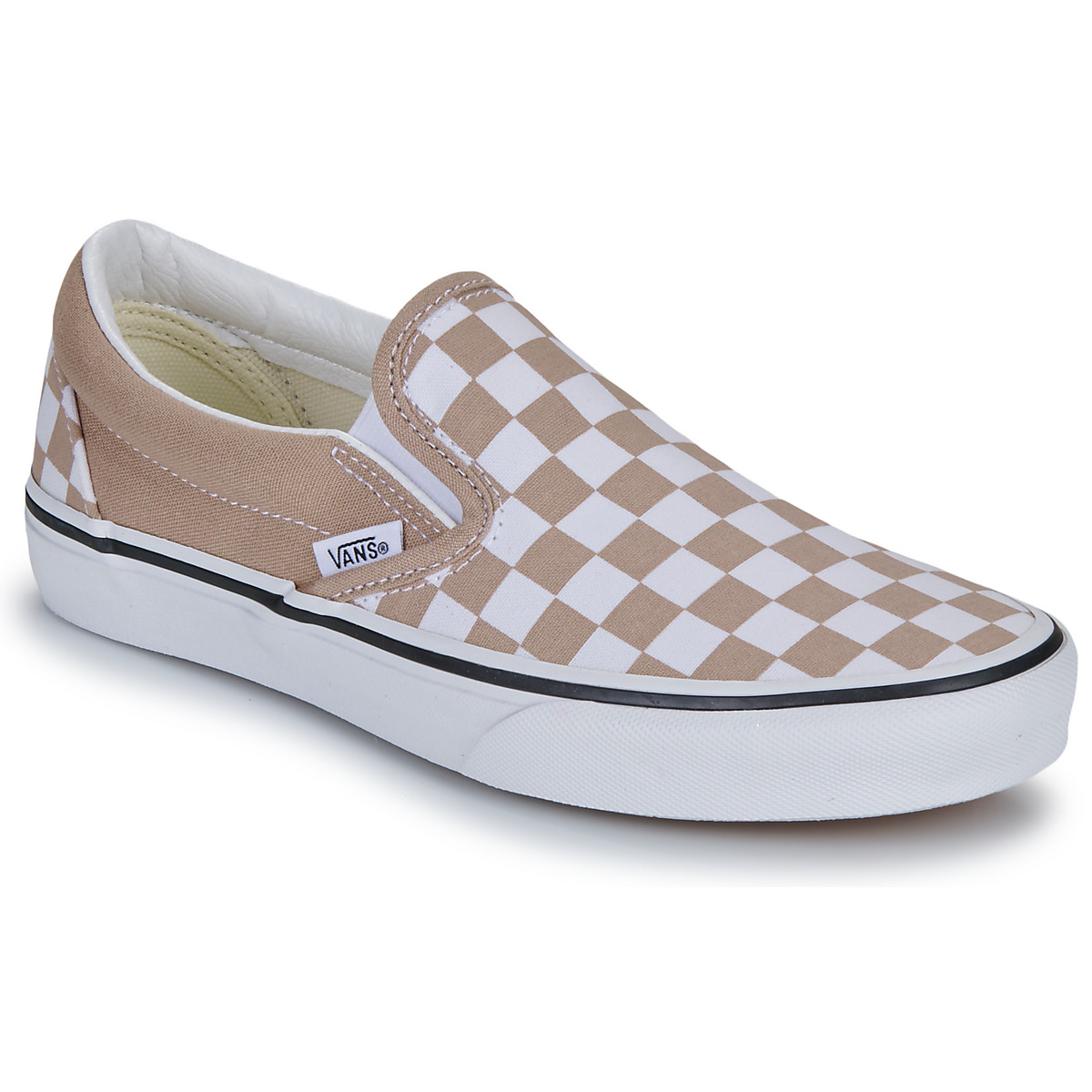 Vans - Classic Slip-On - Taupe / White