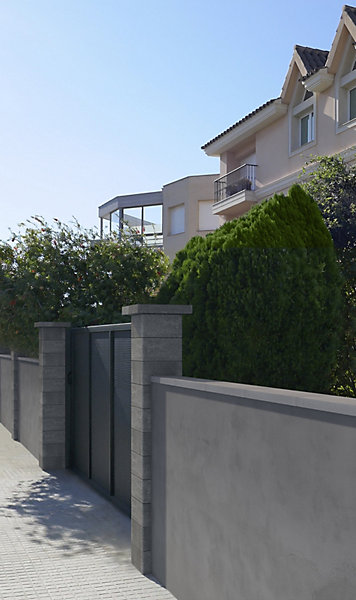 Element de pilier Agora 30 x 30 cm anthracite