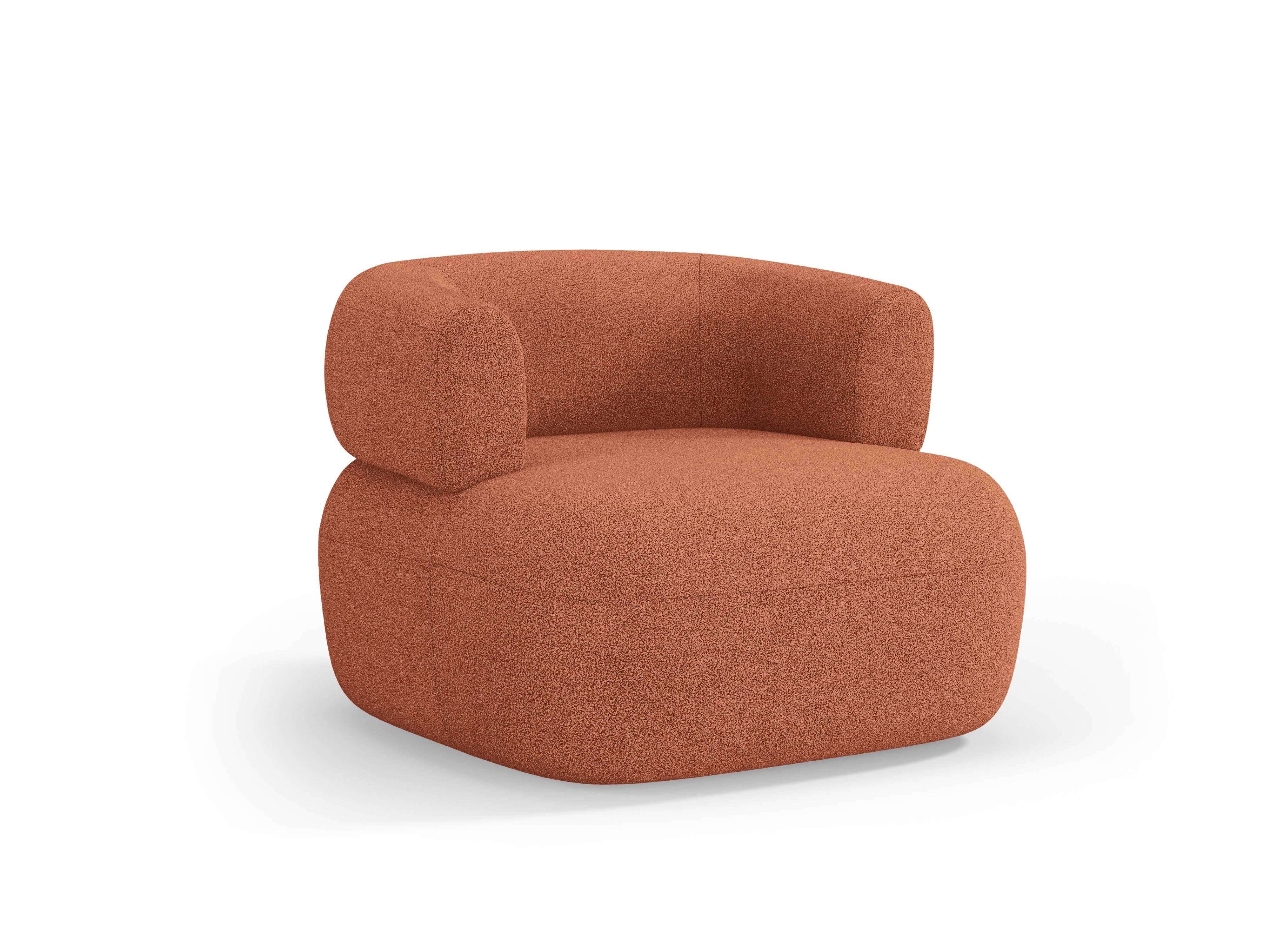 Fauteuil Jenny bouclé