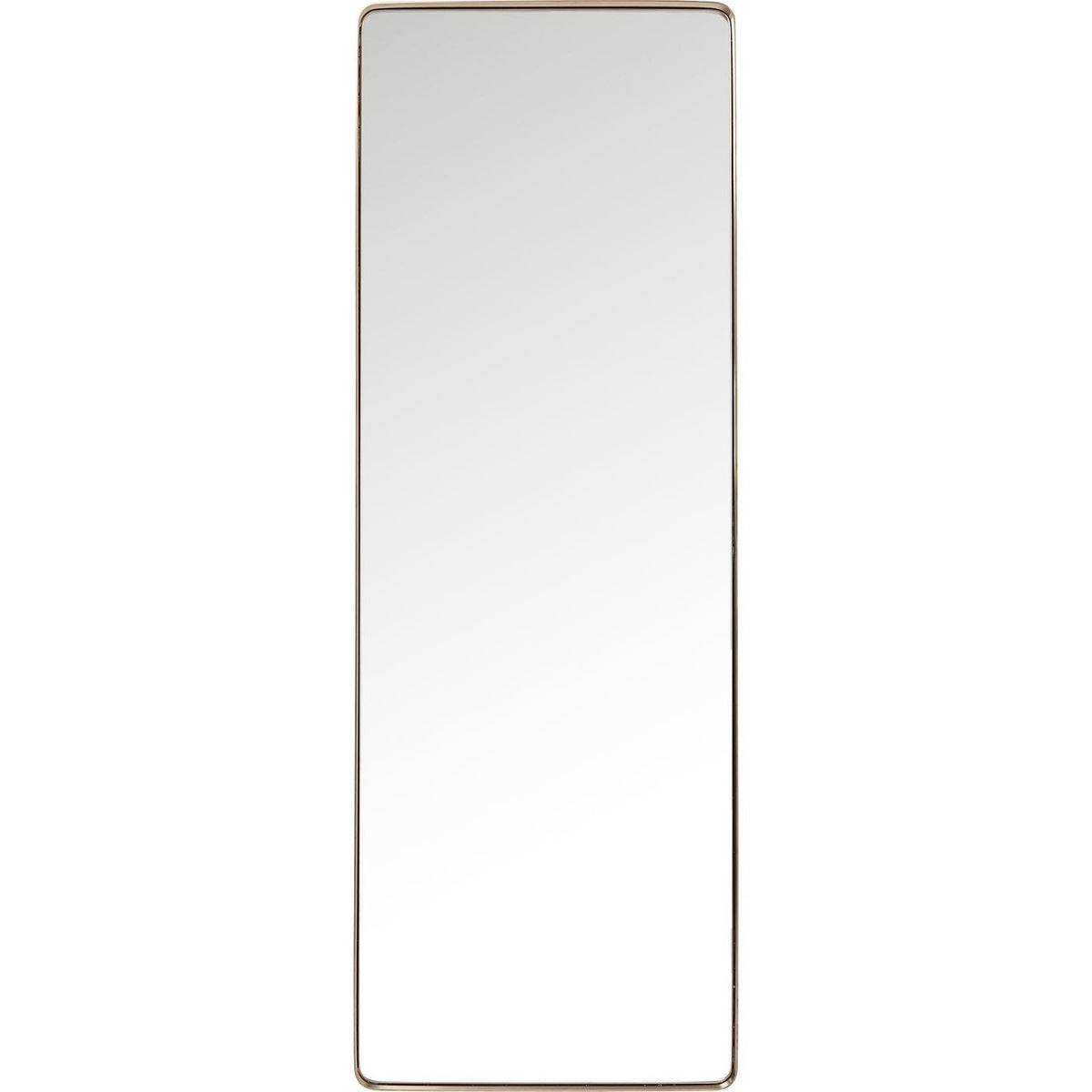 Kare Design Spiegel Curve rechthoekig 200x70cm koper