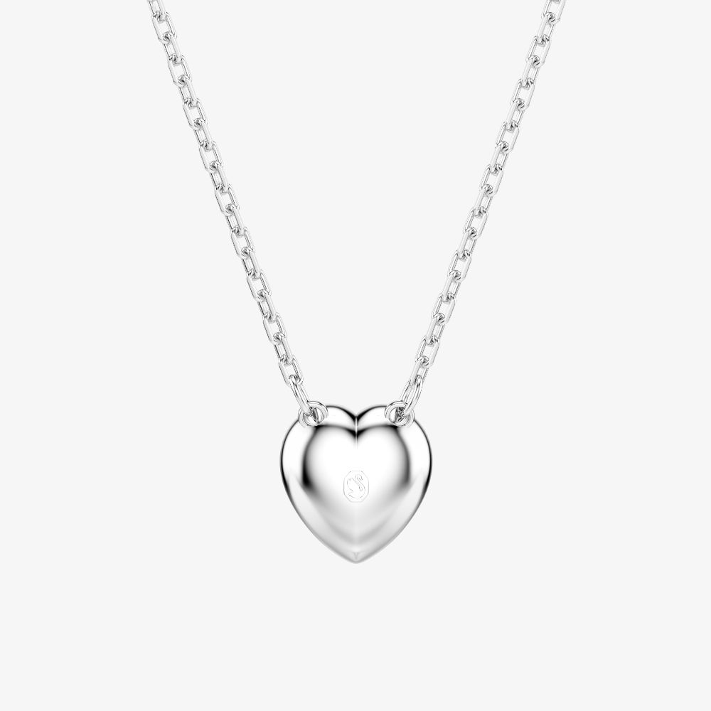 Swarovski Ariana Grande X Capsule White Crystal Heart Pendant Necklace 5720852