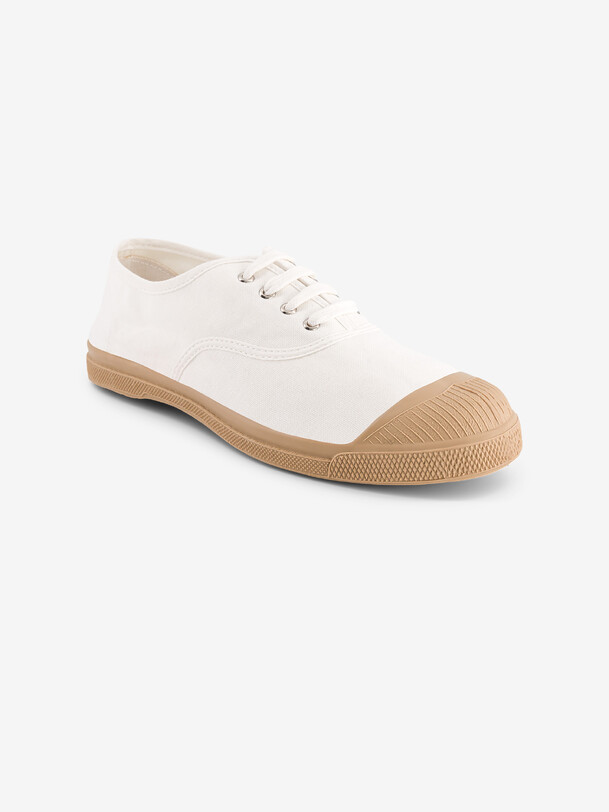 Tennis lacet femme colorsole blanc