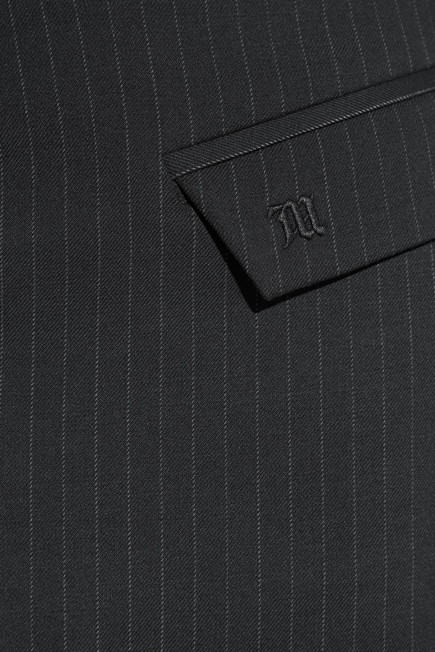 Pinstripe Mini Skirt