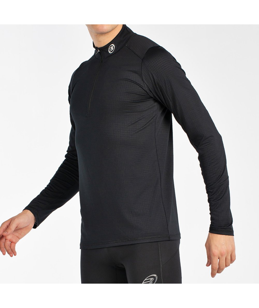 CAMISETA BULLPADEL BRISE NEGRO