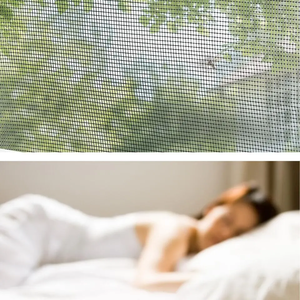 tectake Vliegenhor voor deurkozijnen - - Wit