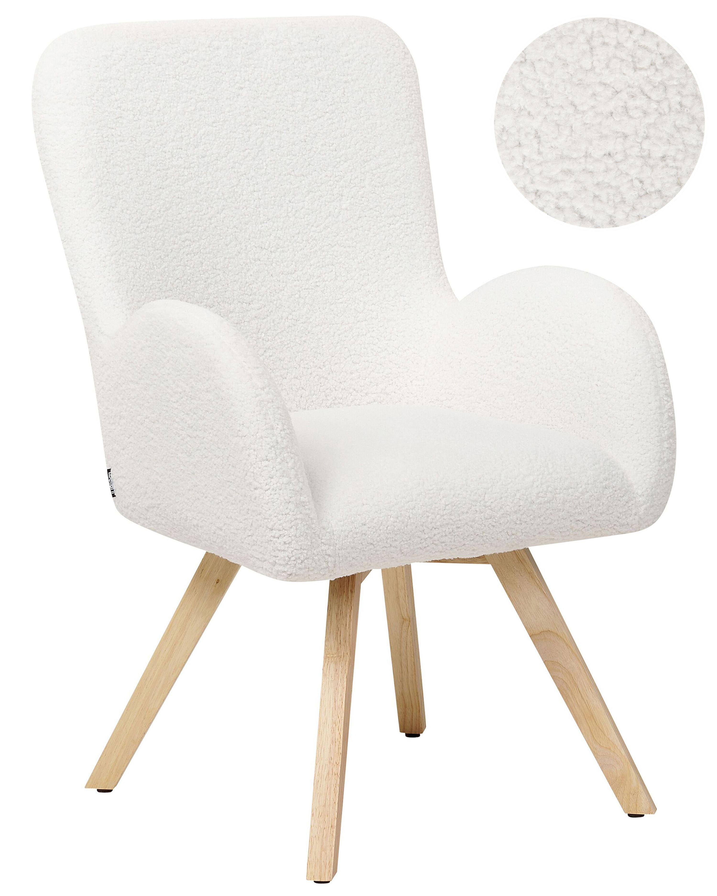 Armchair BJARN Boucle White