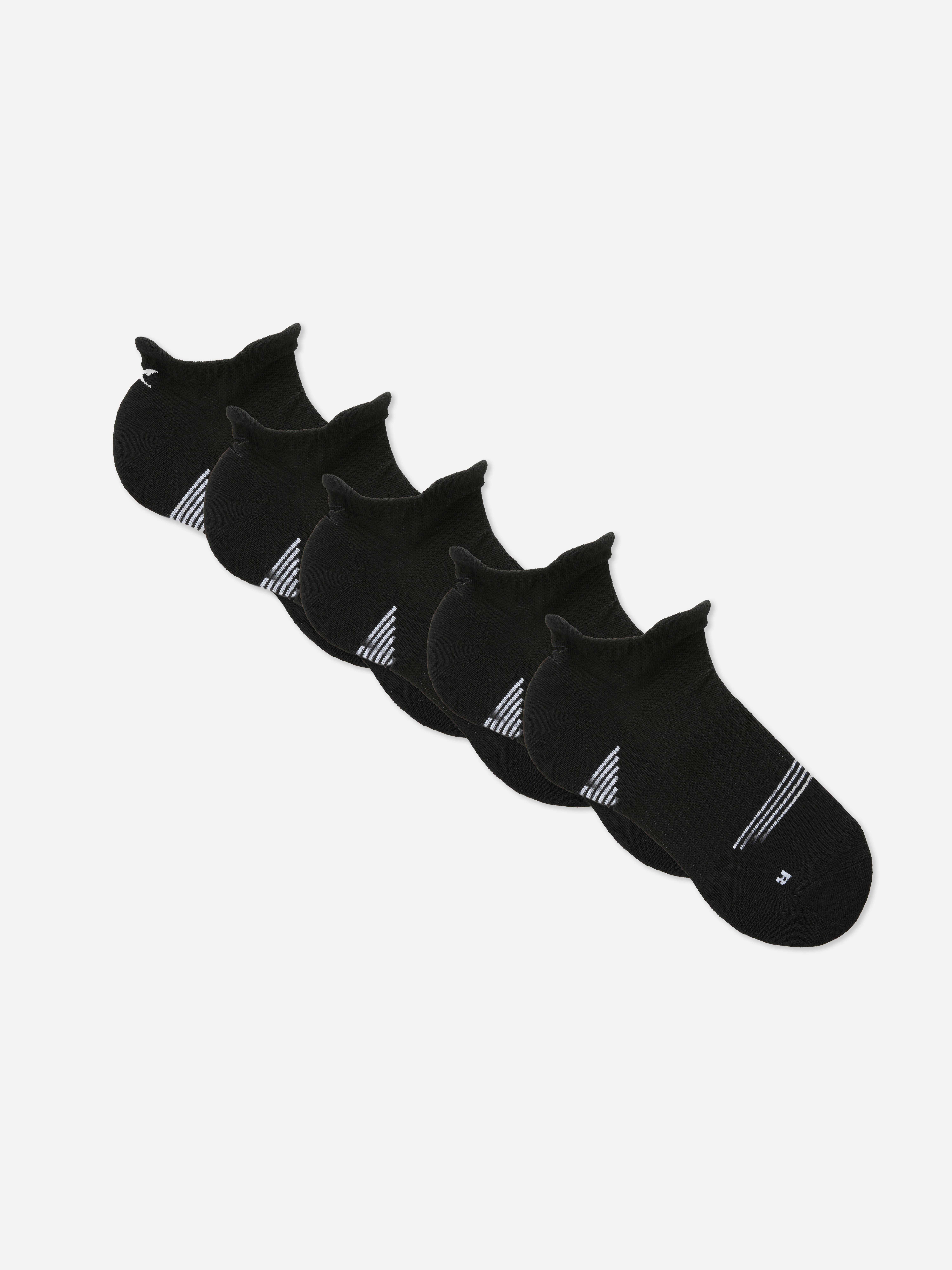 5pk Logo Sneaker Socks