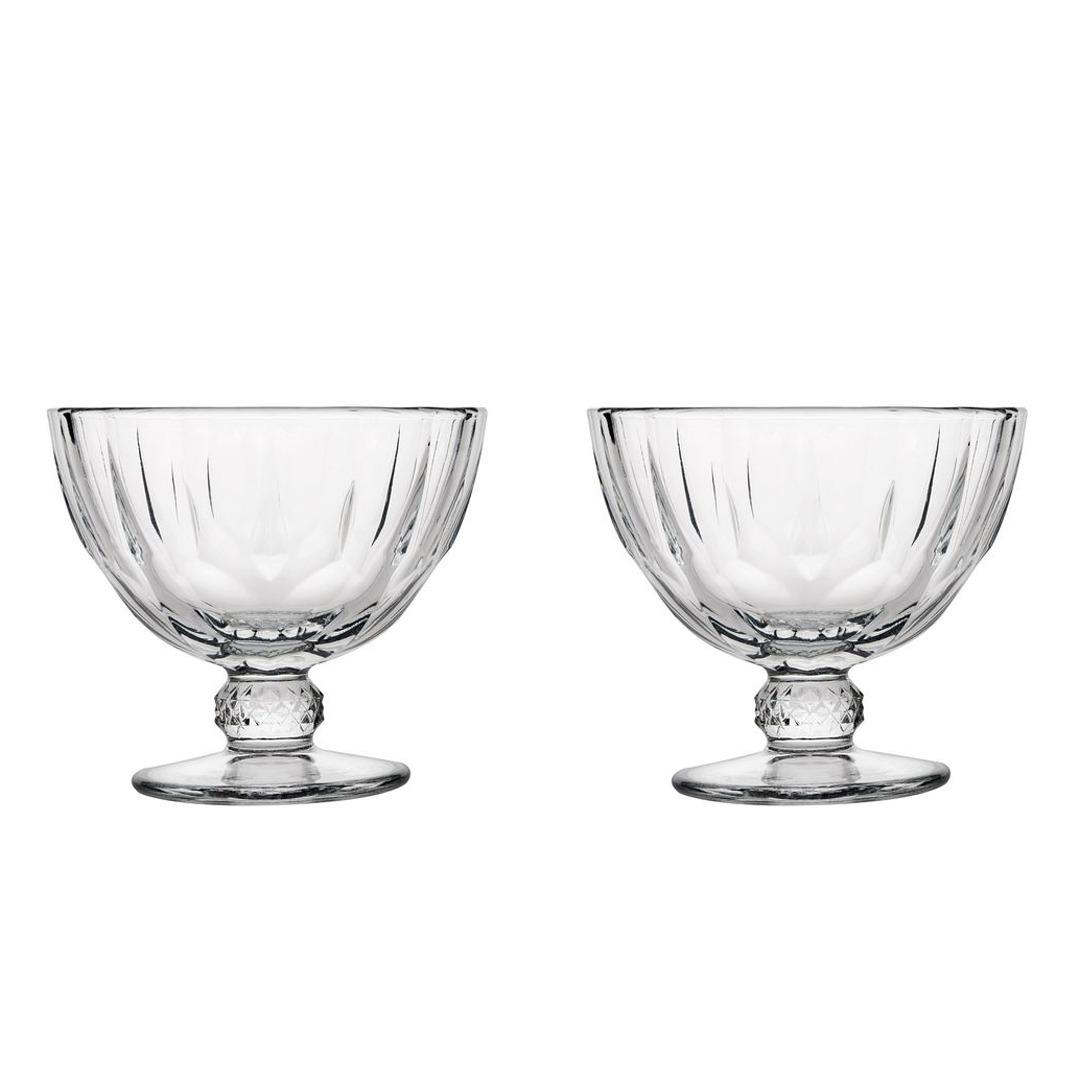 Conjunto de 2 taças para gelado