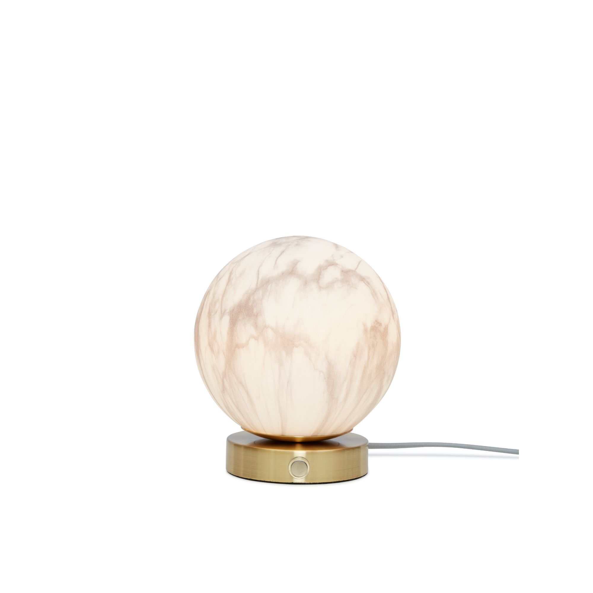 it's about RoMi tafellamp Carrara - wit - Ø16cm