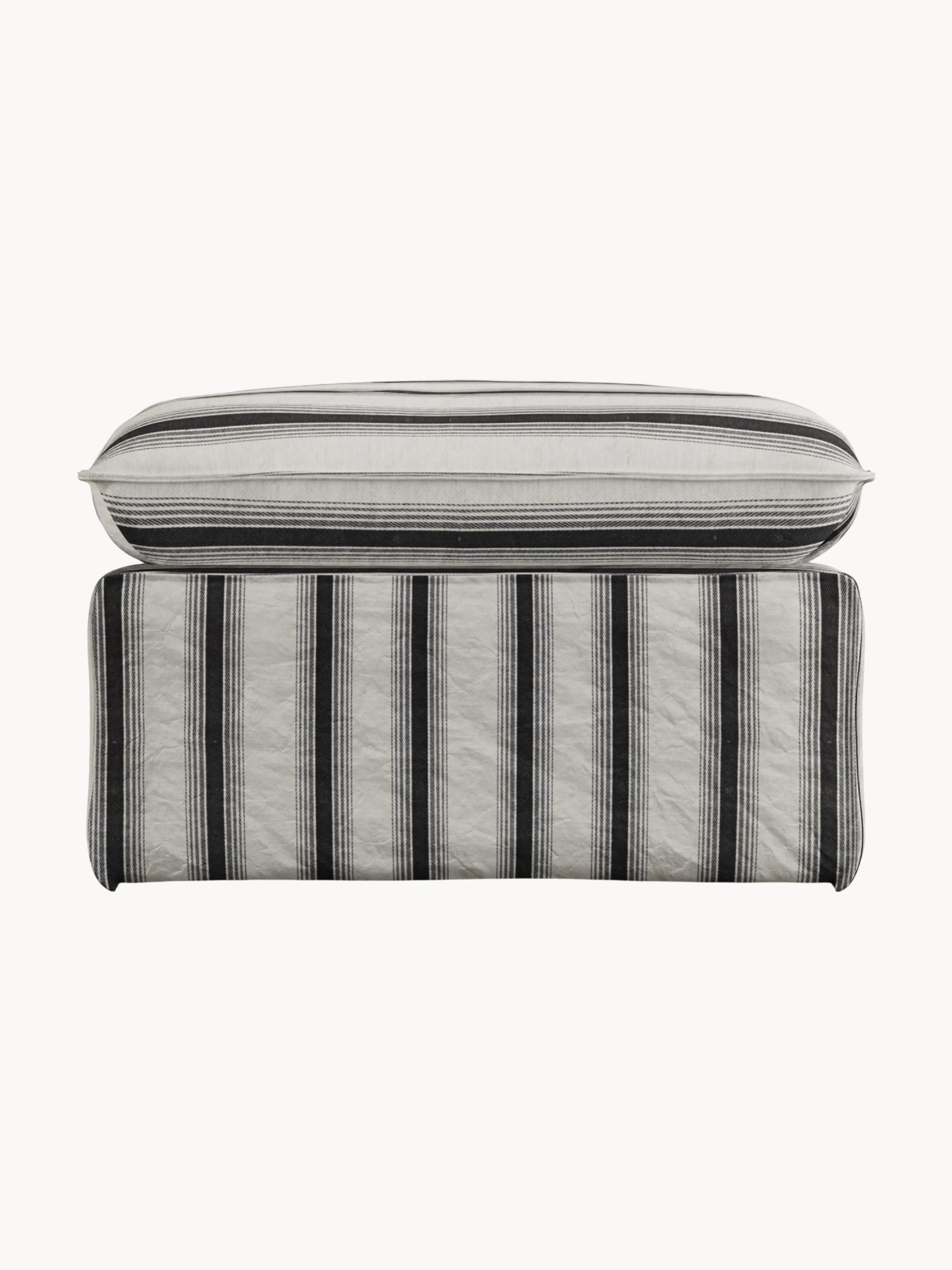 Handgefertigter Sofa-Hocker Nomad