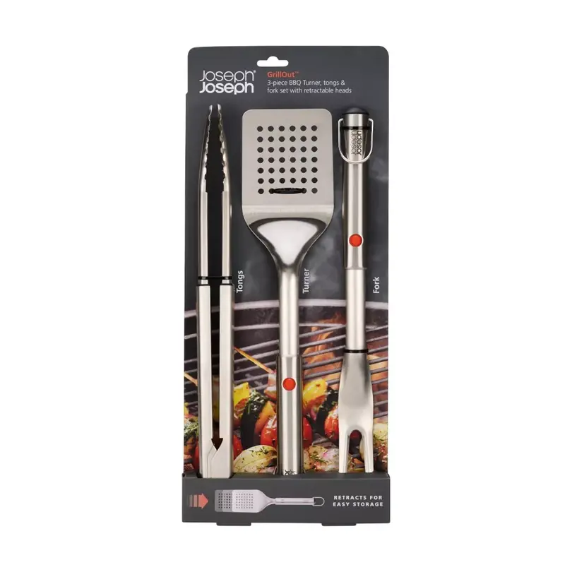 Grillbesteck 3-teilig GrillOut