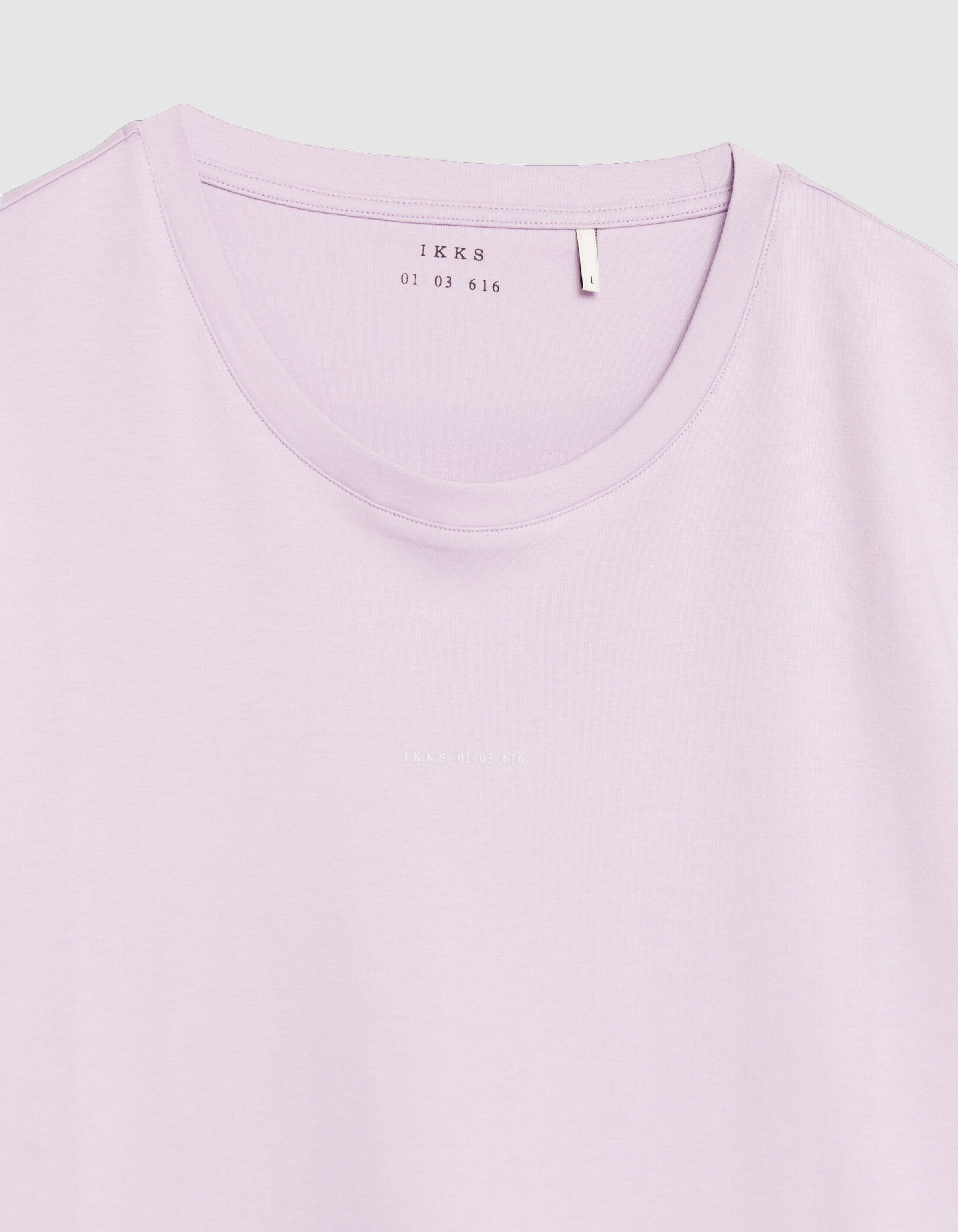 T-shirt lilas détail logo ABSOLUTE DRY Homme