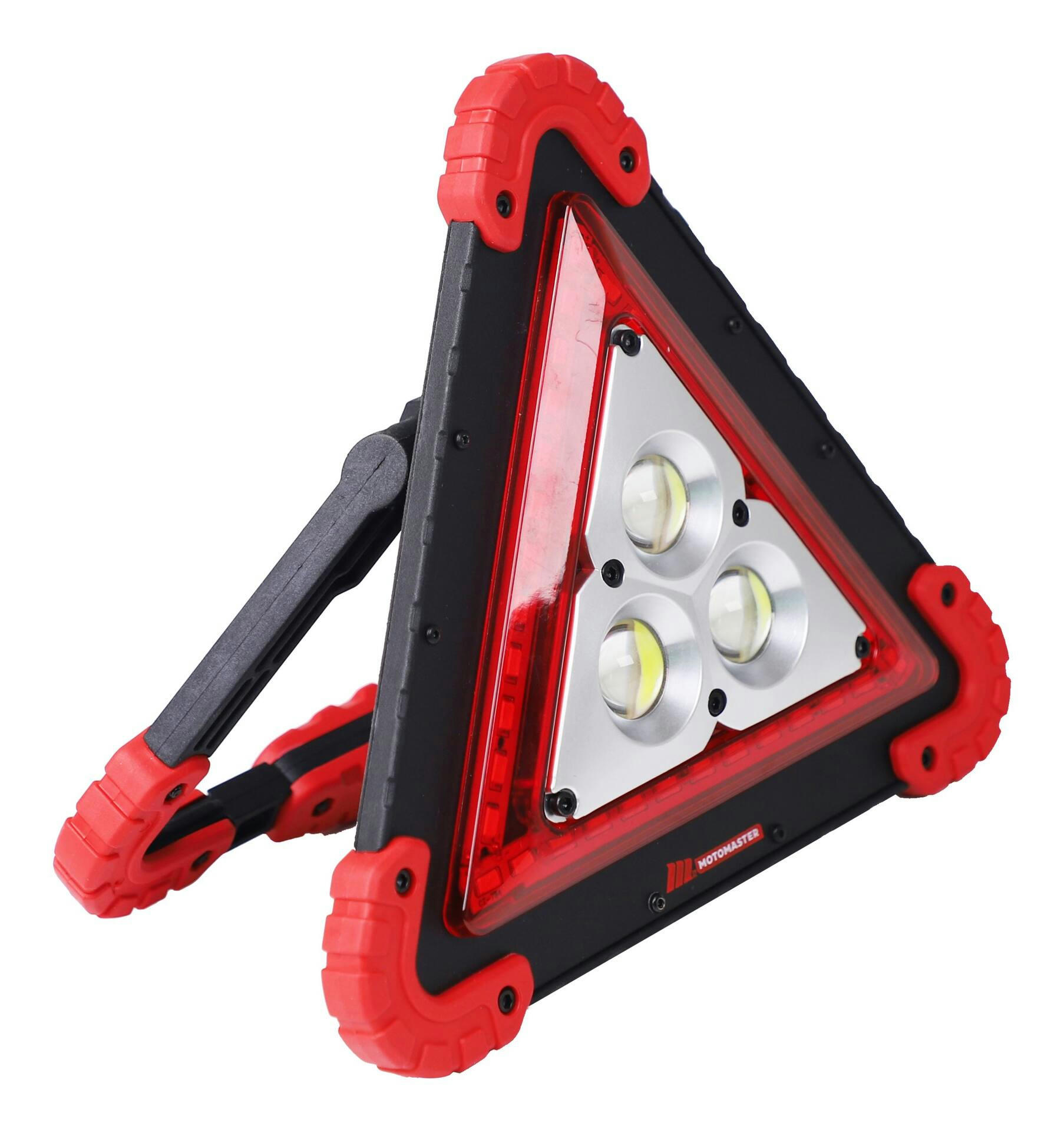 MotoMaster Emergency Triangle Light for Roadside/Warning Use