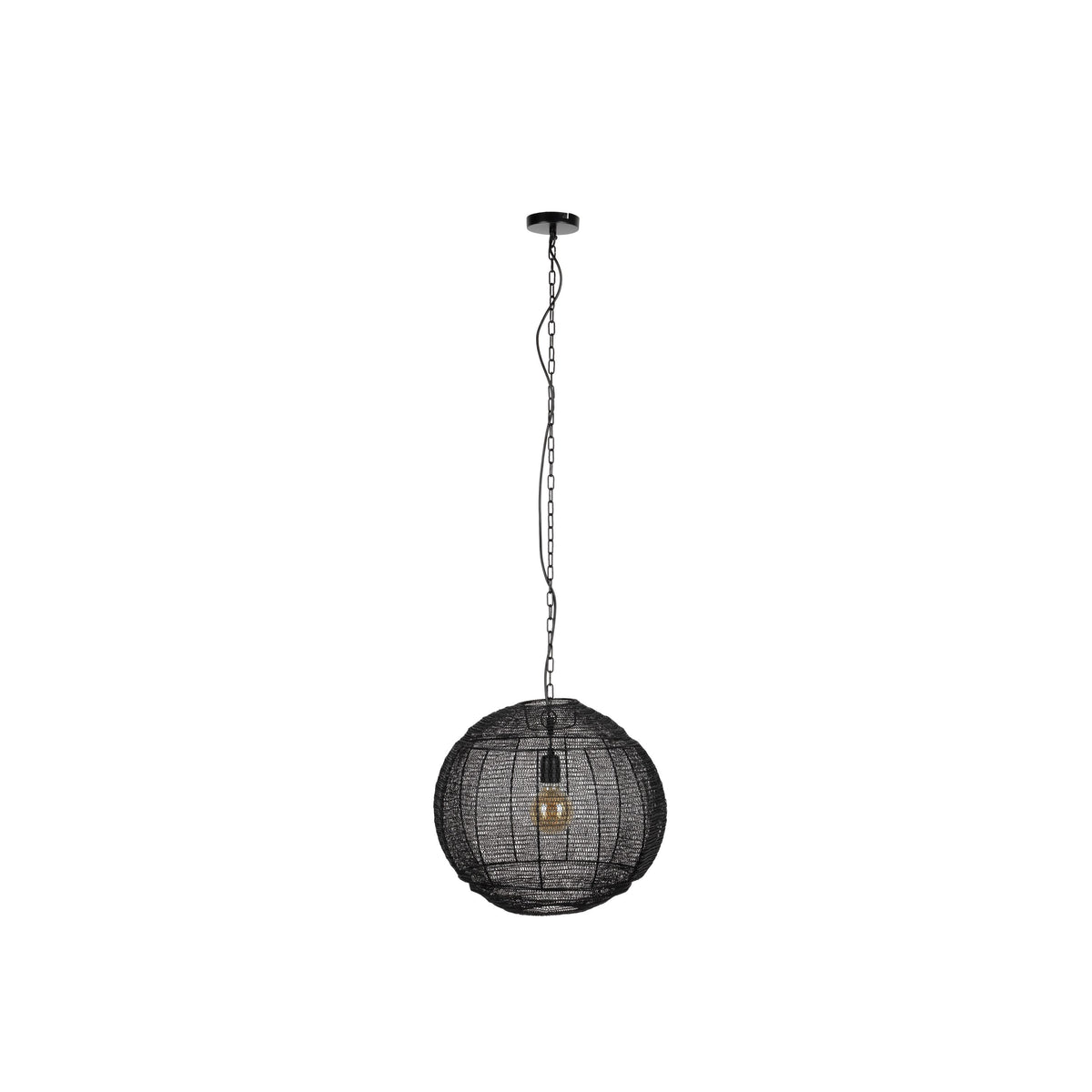 Dutchbone Meezan Hanglamp Zwart M