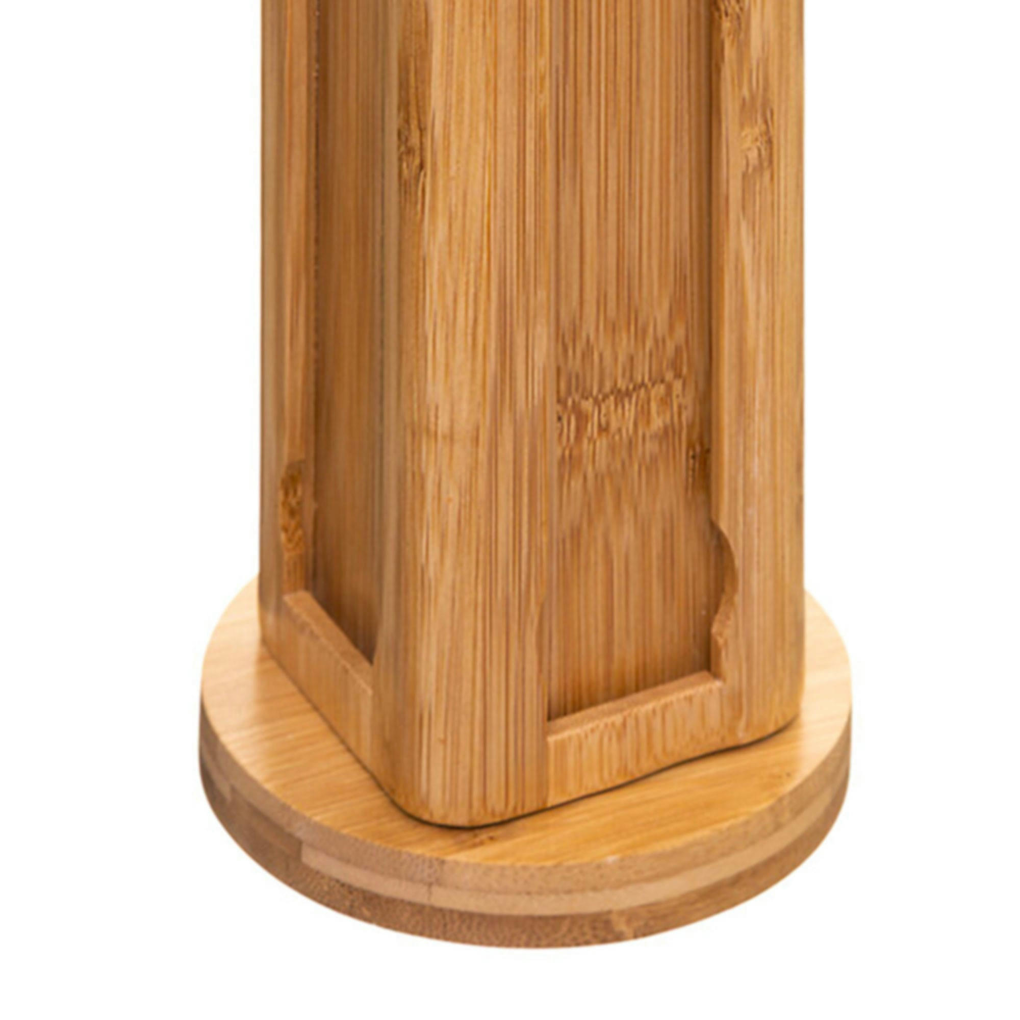 - Porte capsules rotatif en bambou - 32 Capsules