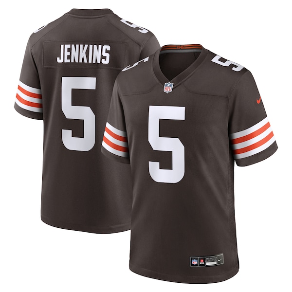 Rayshawn Jenkins Cleveland Browns Nike Team Game Jersey -  Brown