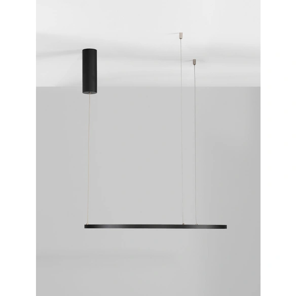 Pendelleuchte »Tarquin «, LED, 37 W, Höhe: 200 cm, schwarz