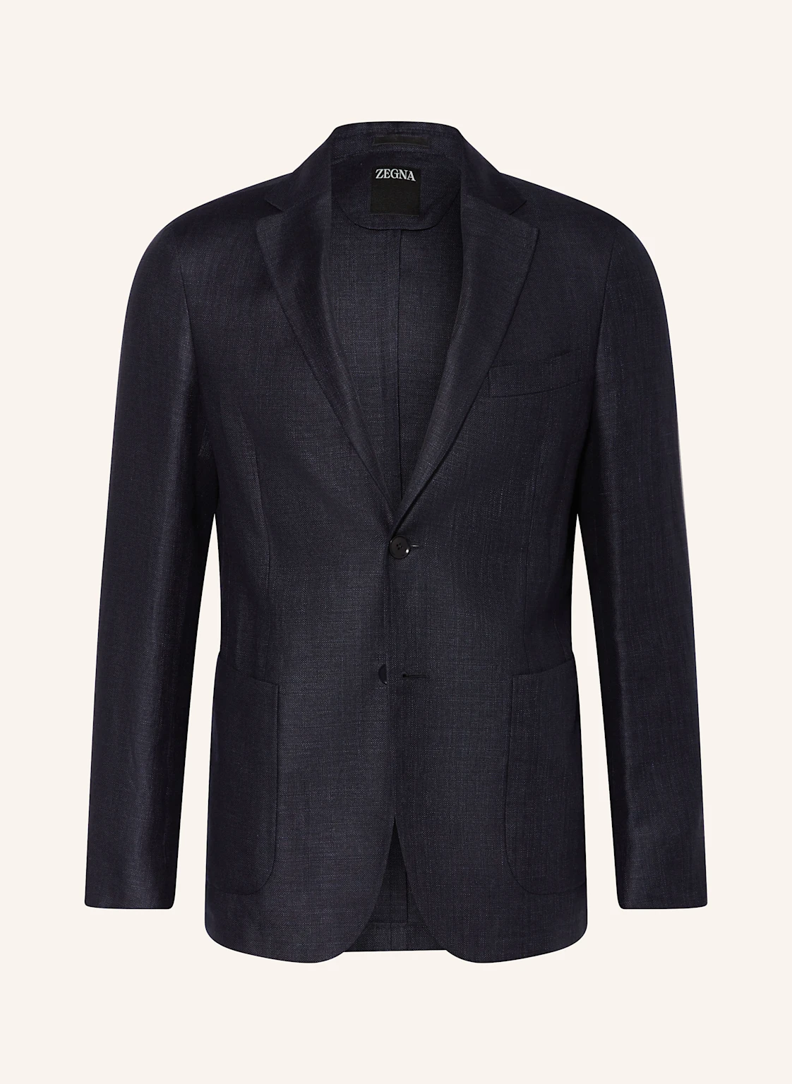 ZEGNA Sakko Slim Fit mit Leinen