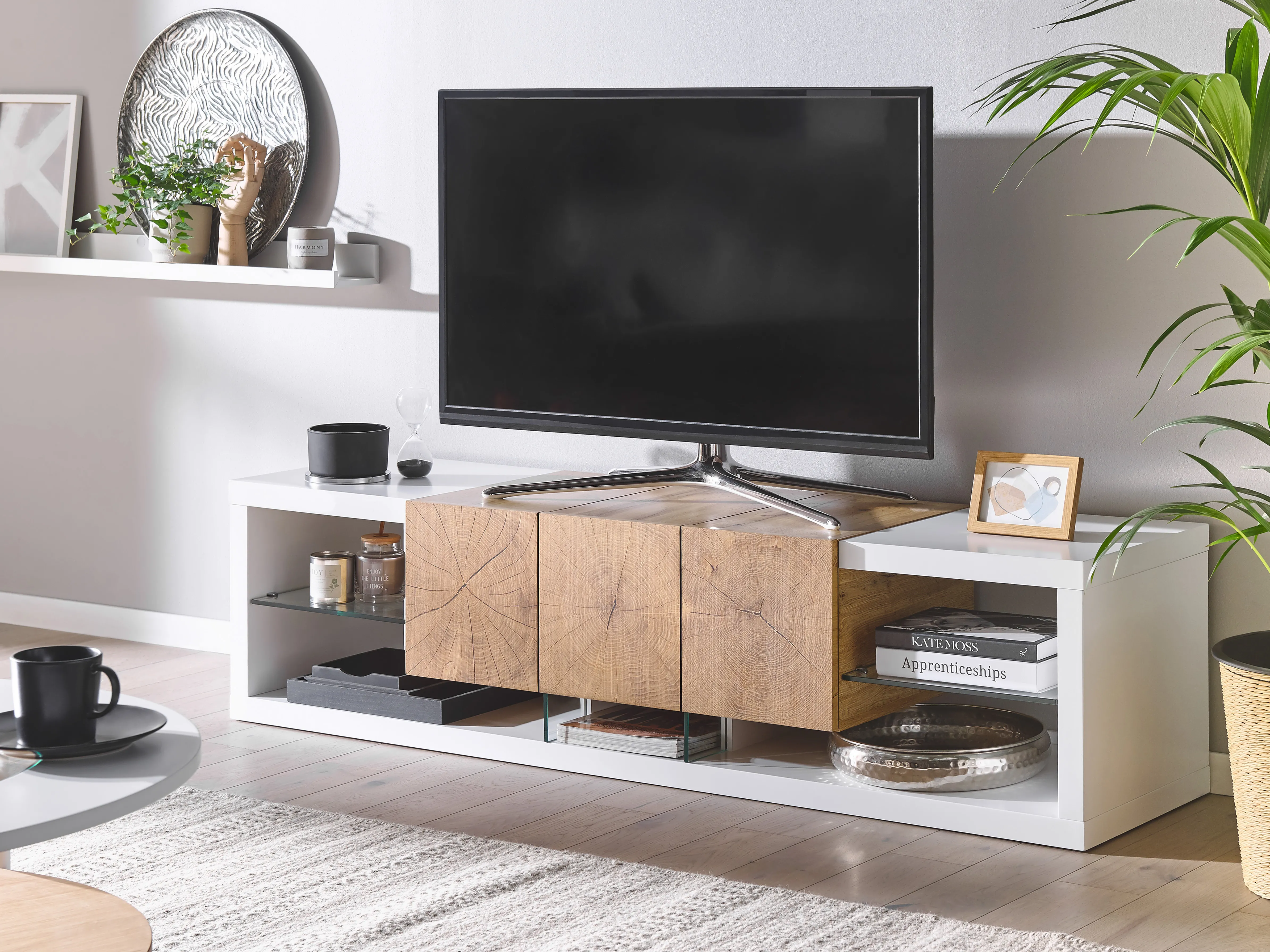 TV Stand FULERTON White