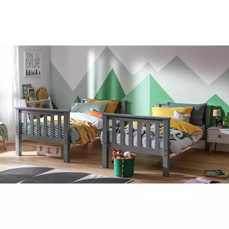 Habitat Heavy Duty Detachable Bunk Bed Frame - Grey