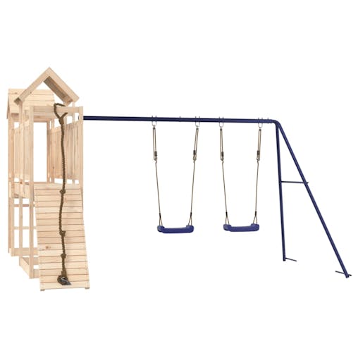 NNEVL Outdoor Playset Solid Wood Pine