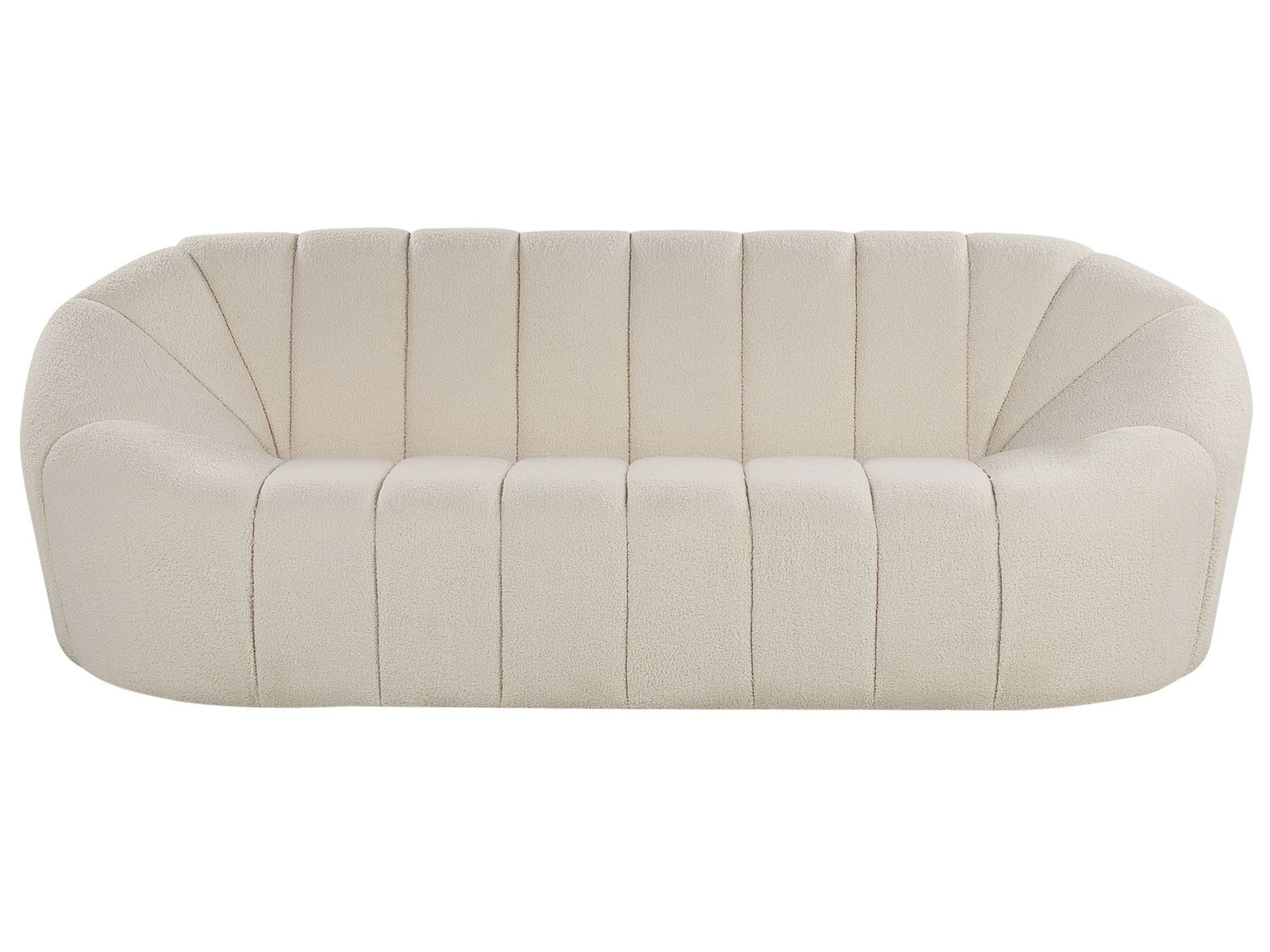 Sofa 3 osobowa bouclebiała