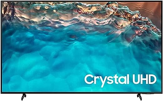 Samsung Led Tv 55Inch, Smart Crystal 4K, 3HDMI & 2USB, Satellite Built-In, Wifi