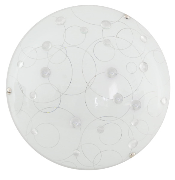 Plafon ASTROokrągły biały LED 1x10W 30cm 660lm IP20 Candellux