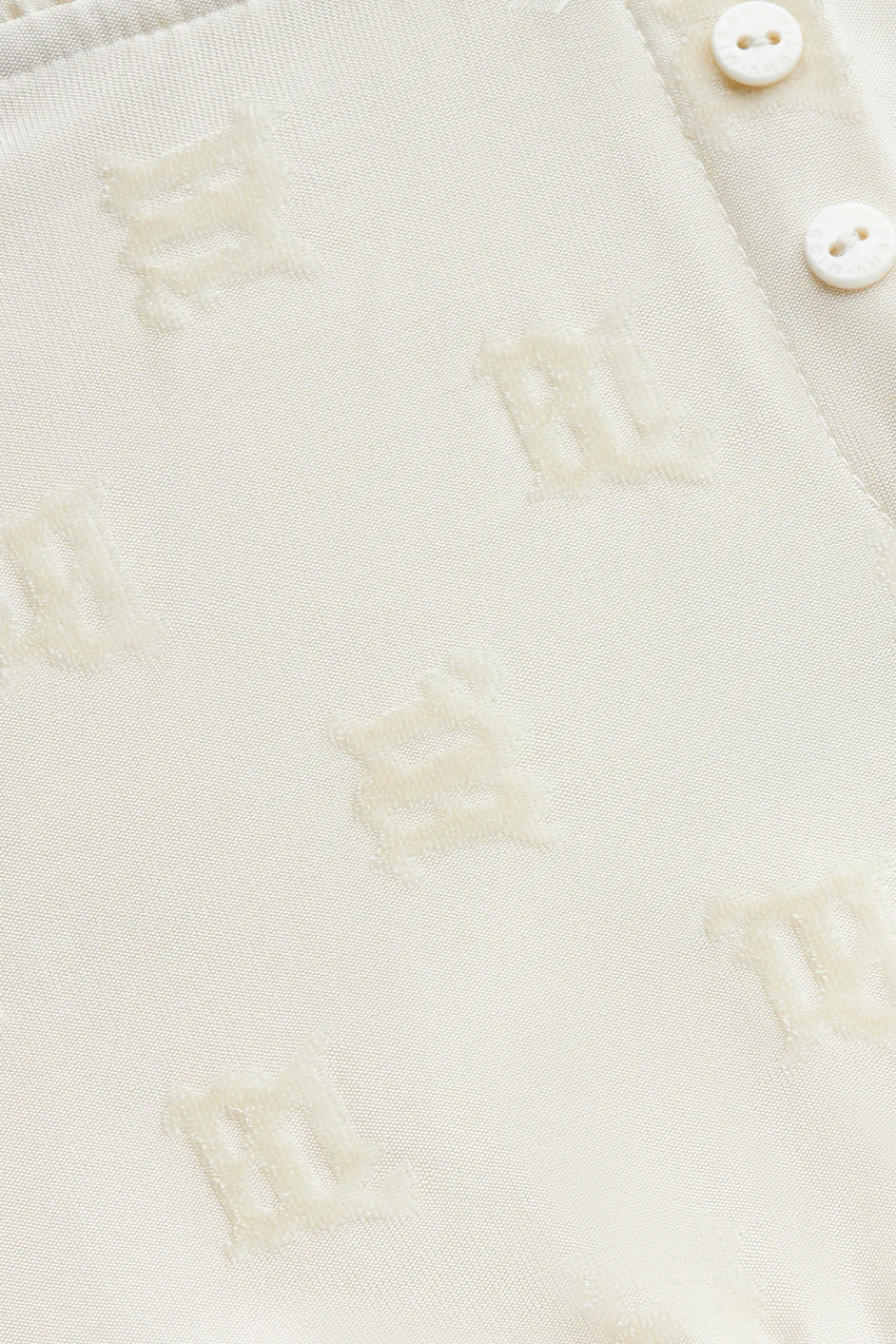 Velour Monogram Pyjama Shorts