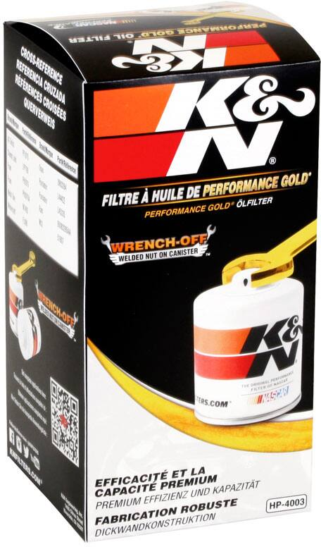 K&N HP4003 Performance Gold Oil Filter