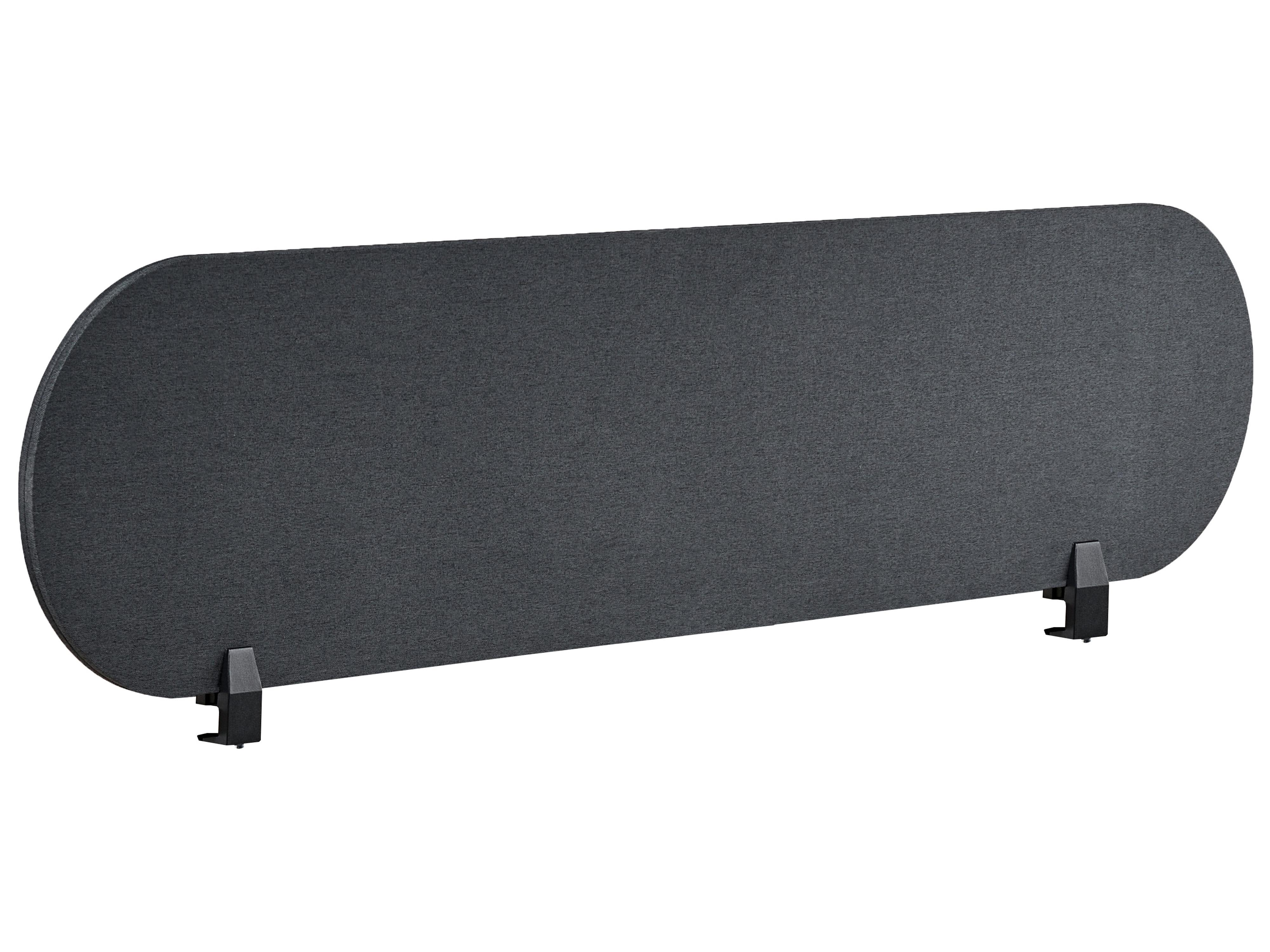 Desk Screen SPARKY 120 x 40 cm Dark Grey